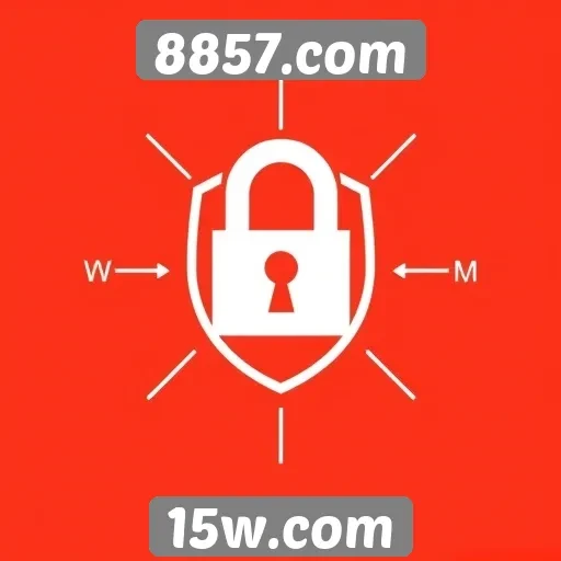 Recursos de segurança no site 8857.com